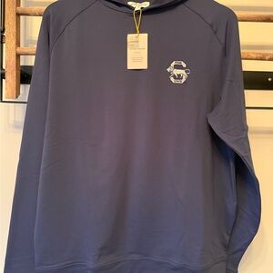 NWT Peter Millar Men’s Navy Blue Penn State Hoodie